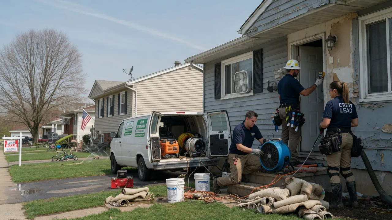 Flood Cleanup in Comstock, WI near me