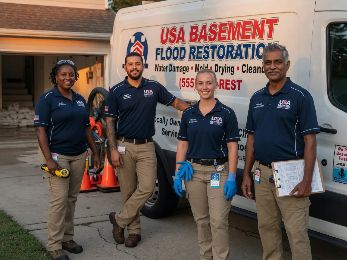 Basement Flood Cleanup company in Comstock, WI